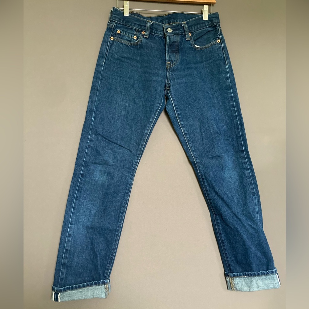 Levi’s selvedge straight leg jeans 25 x 32 Size 0